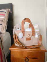 Load image into Gallery viewer, ***SECONDS*** Nappy Caddy Small - Beige
