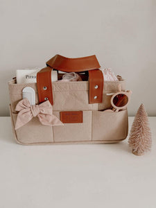 ***SECONDS*** Nappy Caddy Small - Beige