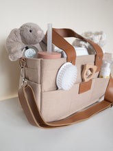 Load image into Gallery viewer, ***SECONDS*** Nappy Caddy Small - Beige
