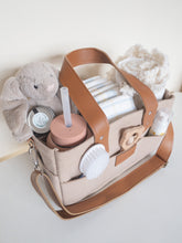 Load image into Gallery viewer, ***SECONDS*** Nappy Caddy Small - Beige
