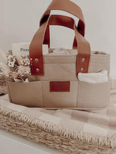 Load image into Gallery viewer, ***SECONDS*** Nappy Caddy Small - Beige
